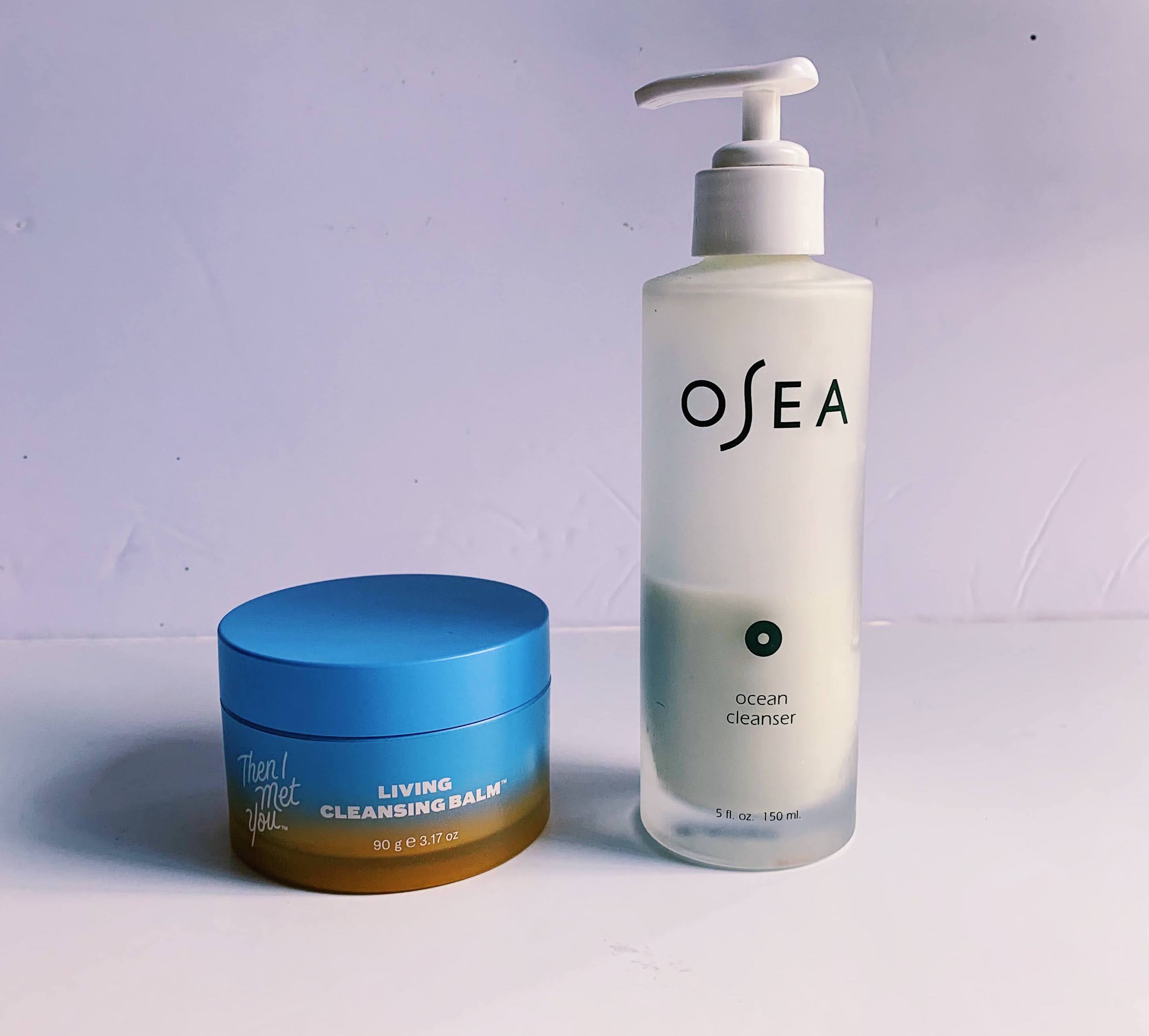 Then I Met You Living Cleansing Balm and Osea Ocean Cleanser