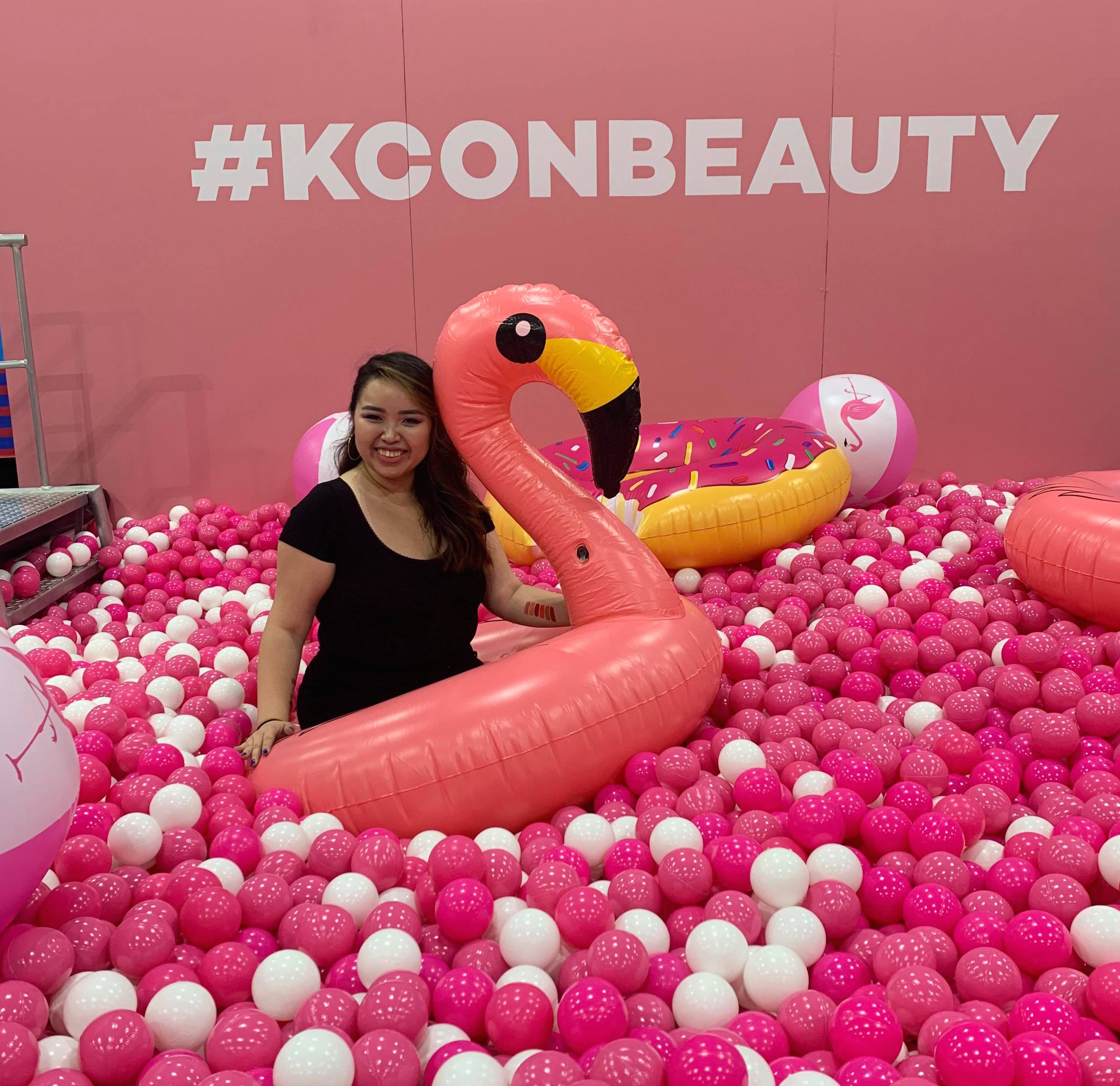 Photo from when I worked a beauty even at KCon LA