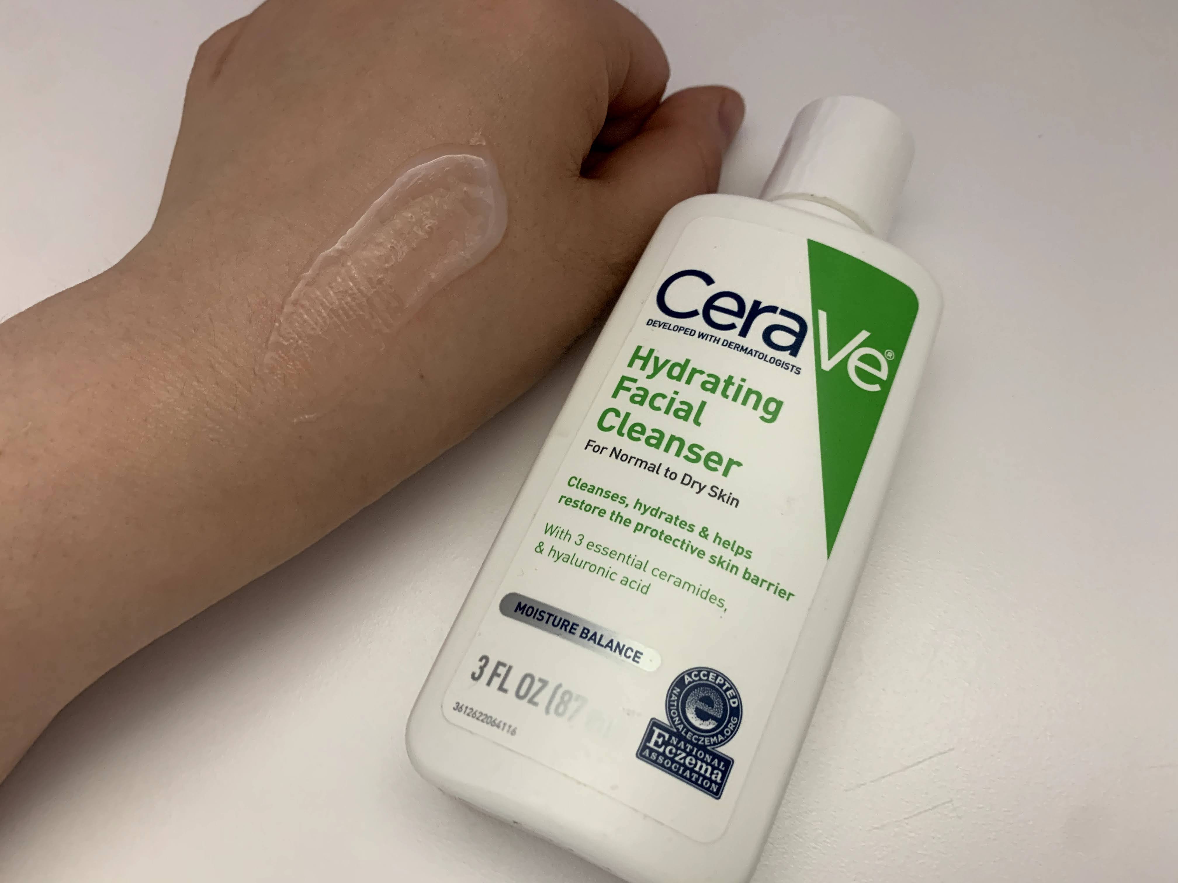 Drugstore Cleanser Review of the CeraVe Hydrating Facial Cleanser